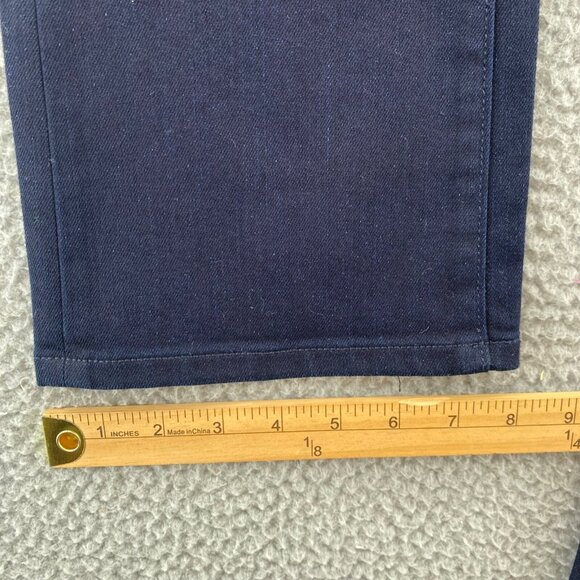 LOFT Jeans Womens 26 2 Modern Sexy Boot Cut Blue Dark Wash Stretch Everyday NWT - Picture 8 of 13